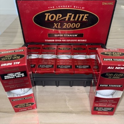 Spalding Top Flight XL 2000 Golf Balls NEW SEALED 21 Balls!