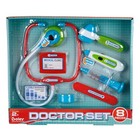 Kids Doctor Play Set with Light Up Stethoscope and Accessories Medical Kit New