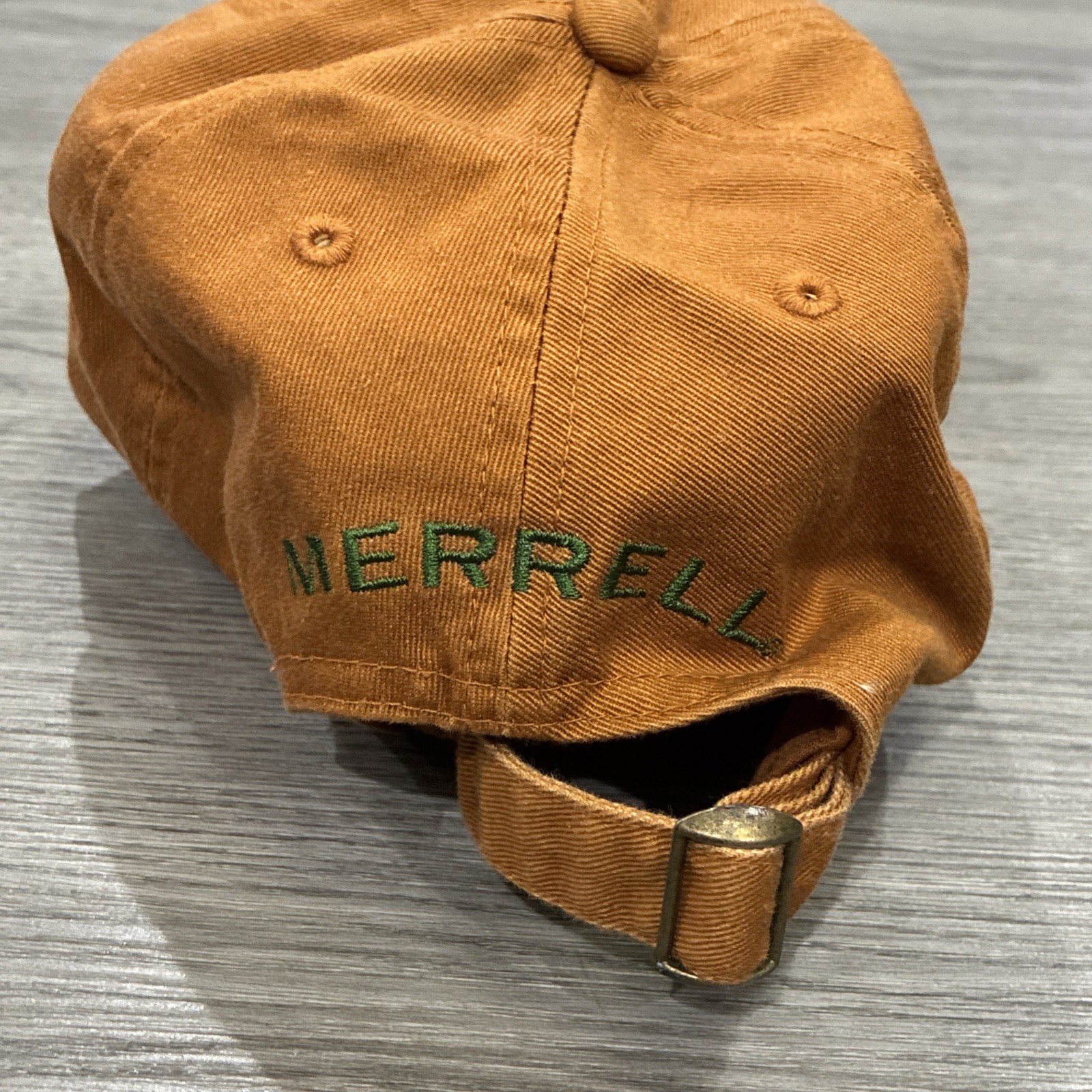 Merrell Brown Hat Dad Cap Adjustable “ Lets Get O… - image 5