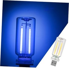 1 Pack Car LED Lights Interior, USB Light for Car Decor Bedroom, 1 pack blue