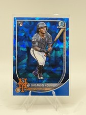 2025 Bowman Baseball Chrome Sapphire Luisangel Acuna #32 RC New York Mets