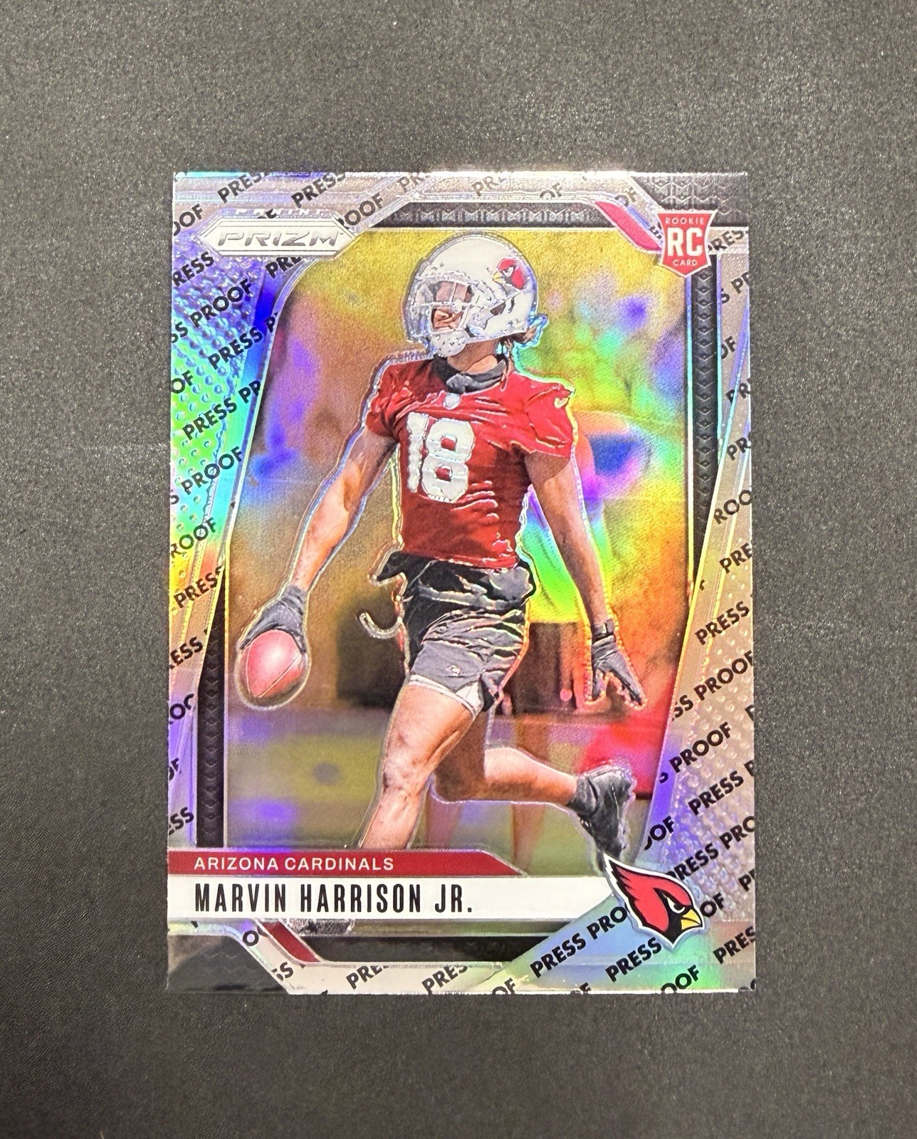 2024 Panini Prizm Marvin Harrison Jr. #375 Press Proof SSP ROOKIE RC