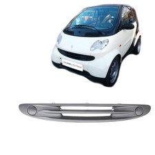 Smart Fortwo 450 Coupe Cabrio Kühlergrill ABS Silber Lackiert Kühlergitter 03-07