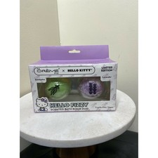 the Creme Shop x Hello Kitty Scented Bath Bomb Duo Eucalyptus/Lavendar Limited