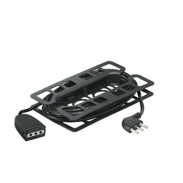 Bticino 2536n prolunghe e multiple 3 m 1 presa(e) ac interno nero - Immagine 3
