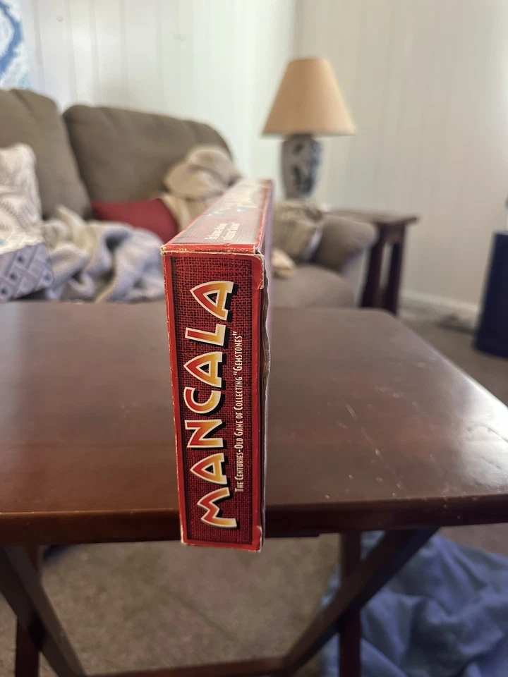 Juego de Coleccionar Gemas Mancala de Pressman con Tablero de Madera 1997 Completo Foto 4 de 4