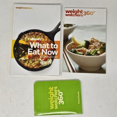 Weight Watchers 360 Pocket Guide What To Eat Now Book WW 2012 Lot Set 
