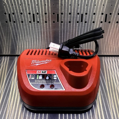 #ad NEW Milwaukee M12 OEM Battery Charger Genuine 48 59 2401 Lithium Ion 12 Volt 12V $14.98
