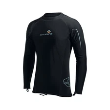Lavacore Men's Polytherm Long Sleeve Thermal Top – Windproof, Durable, and UPF