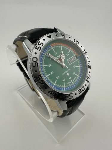 Vintage Seiko Diver’s Look Automatic 6319  12 Jewel Men'sWatch Day & Date