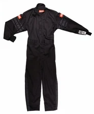 RaceQuip One Piece Single Layer Racing Driver Fire Suit SFI 3.2A/ 1 Black Trim