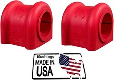 Front CODE RED Sway Bar Stabilizer Bushing Kit FITS Ram 1500 2500 3500, Wrangler