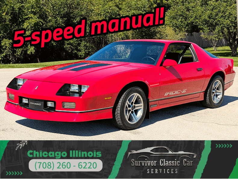 1986 Chevrolet Camaro for sale in Homer Glen Illinois