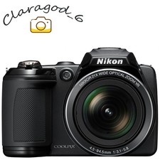 Nikon Coolpix L310 14,0 MP 21x fotocamera digitale zoom ottico - nero 100% funzionante