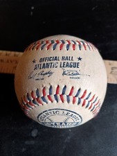 Atlantic League Rawling Baseball Ball - 20th Year - Blue & Red seams