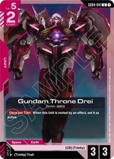 Gundam Throne Drei Uncommon Phantom Aria GD04-041 Gundam Card Game NM