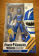 Hasbro Lightning Collection Wild Force Blue Ranger Figure