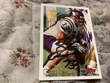 TODD STEUSSIE SIGNED, MINT 1994 TOPPS ROOKIE CARD # 564 VIKINGS/ FREE POSTAGE!!!