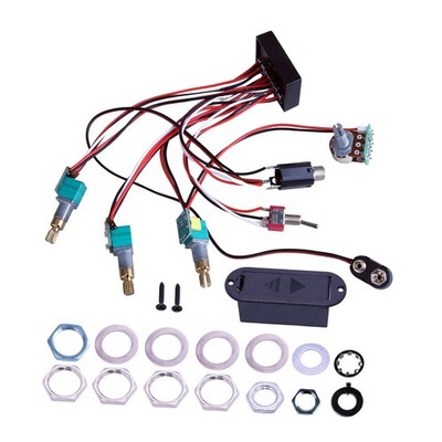 Bass EQ Equalizer Gitarre Aktiver Tonabnehmer Bass Vorverstärker