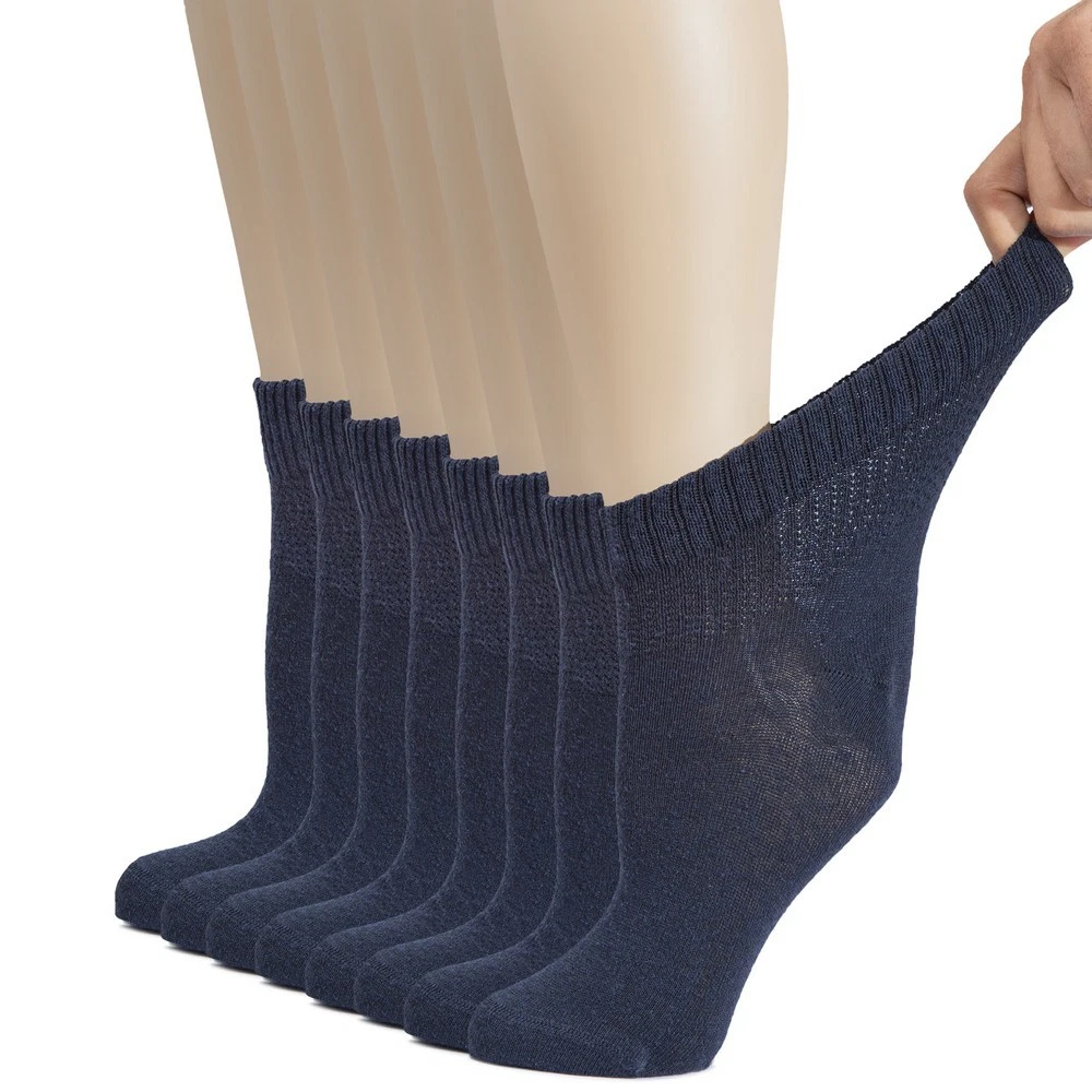 Cotton Diabetic Women Ankle Socks, Loose, Wide and Thin 8 Pairs, by Hugh Ugoli
Opens in a new window