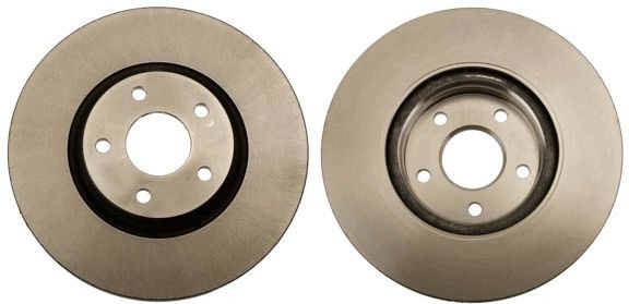 2X TRW Bremsscheibe DF4424 FüR Ford Volvo-image