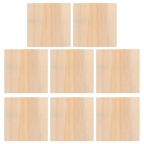 8pcs Unfinished Wood Picture Frames for Arts Crafts DIY Painting