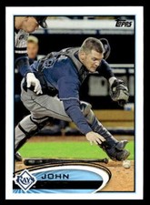2012 Topps  John Jaso #271 Tampa Bay Rays Baseball Card