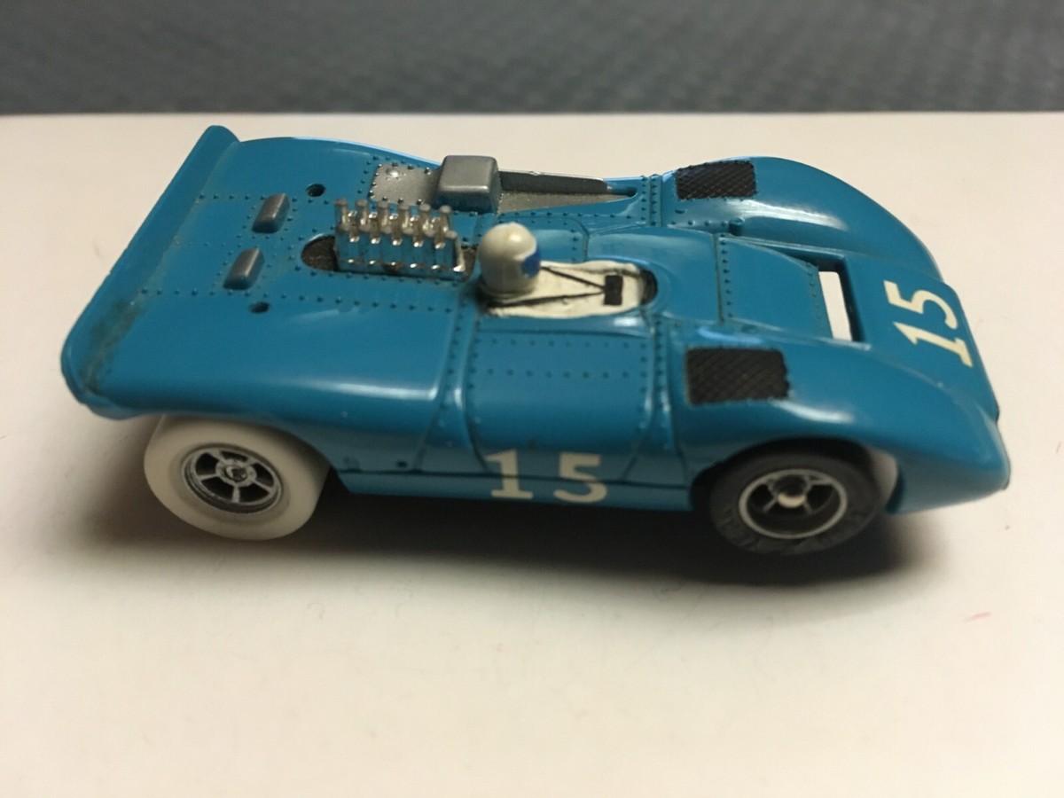 Rare Aurora AFX Blue Ferrari 612 Can-Am Magnatraction Ho Slot Car