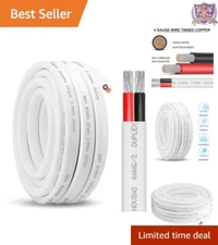 Versatile 4 AWG Marine Grade Wiring - Tinned Copper Cable for Extreme Conditions