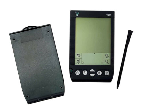 Handspring Visor Graphite Black PDA Organizer Stylus Palm Pilot Pocket PC - Afbeelding 1 van 5