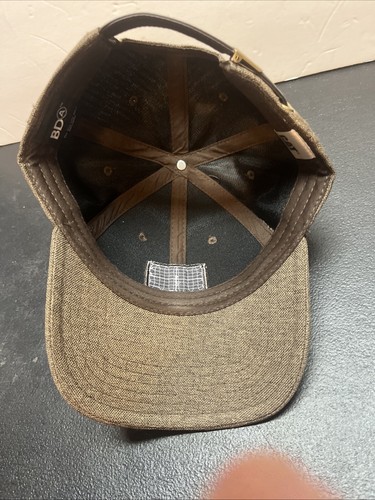 Caterpillar CAT Equipment Brown Two Tone Cap/Hat - Picture 6 of 9