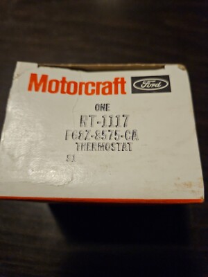 NOS MOTORCRAFT RT-1117 THERMOSTAT FOR 96-98 WINDSTAR 3.8L 6 CYL F68Z-8575-CA