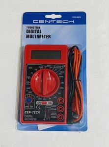 CEN-TECH Digital Multimeter 7 Function Multi-Tester Item 98025 | eBay