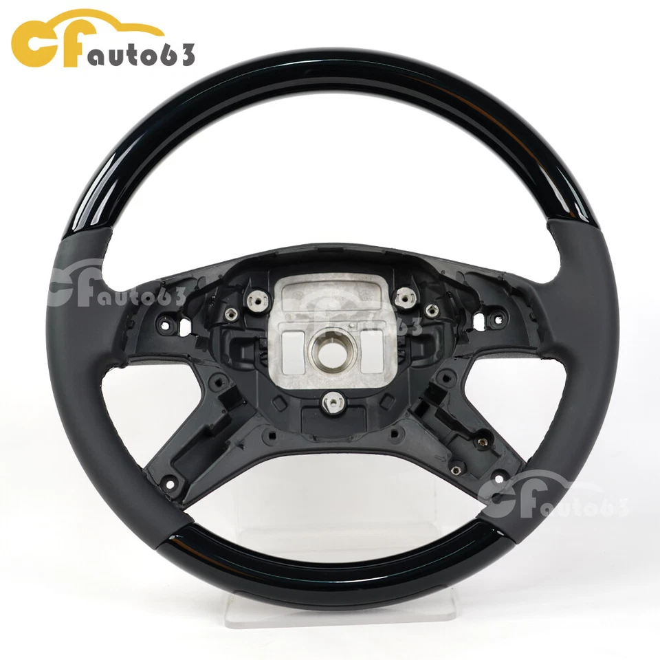 Черный руль для фортепиано подходит для Mercedes-Benz G-класса 2013-2018 годов выпуска G500 G550 G65 G55 - Изображение 2 из 4