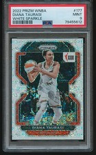Diana Taurasi 2022 Panini Prizm WNBA White Sparkle #177 PSA 9