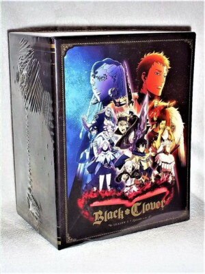 Black Clover Season 1 Part 3 (Blu-ray/DVD, 2017 Collectors Box) NEW anime