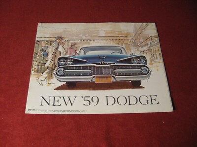 1959 Dodge Prestige Sales Brochure- Original