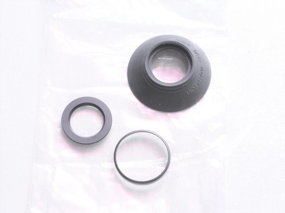 Nikon DK-19 + DK 17 Lens Diopter Eyepiece for D3 D5 D4S F6 F3HP Finder - Image 2 of 2