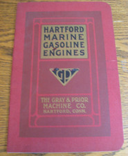 1906 (Circa) Hartford Marine Motor Engine Brochure Gray & Prior Hartford 28 pgs