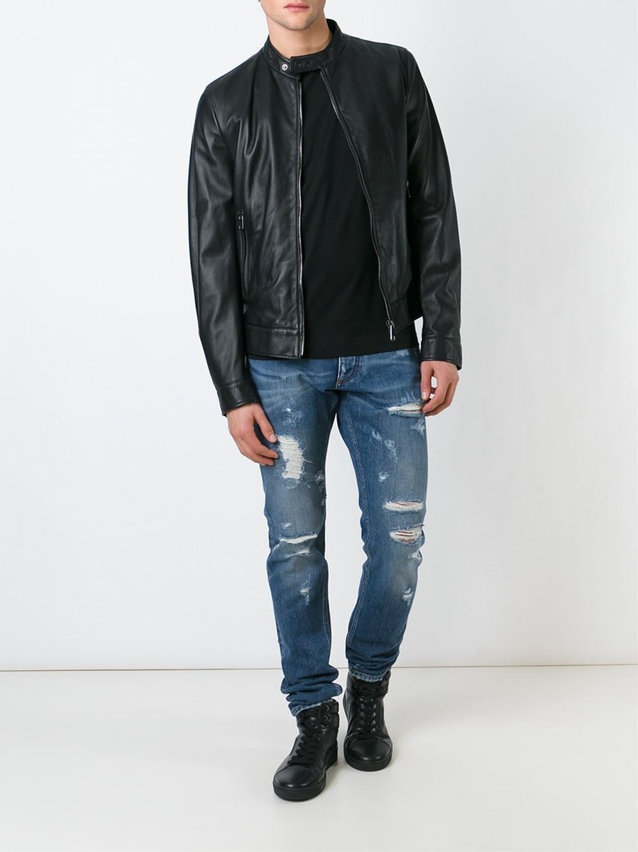 DOLCE&GABBANA 14 Gold Slim Fit Distressed Blue Jeans G6LBLD DOLCE&GABBANA 14 Gold Slim Fit Distressed Blue Jeans G6LBLD