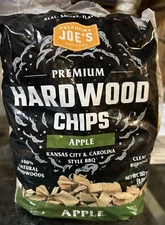 PREMIUM APPLE HARDWOOD CHIPS FOR SMOKING 100% NATURAL