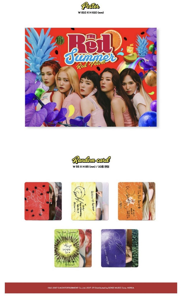 Red Velvet - Summer Special Album The Red Summer SEALED CD +