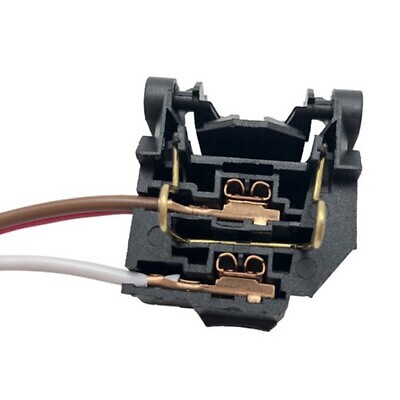 Black Car H7 Low Beam Lamp Headlight Bulb Holder Adapter Harness Fit for - Picture 3 of 6