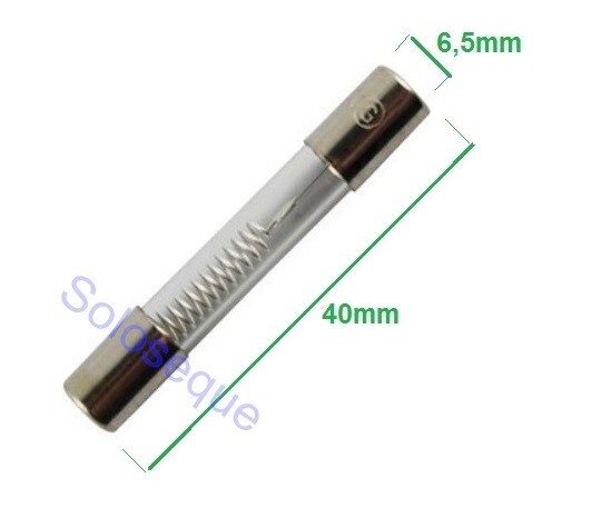 1xFusibleParaMicroondasAltatensión5KV750mA800mA900mA0,75A0,8A0,9A