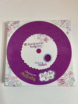 American Girl Truly Me Game Pick A Color Choose An Activity Wheel Complete