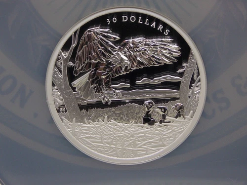 2022 $30 Canada Multifaceted *BALD EAGLE* 2oz High Relief NGC PF70 UC #050ARC