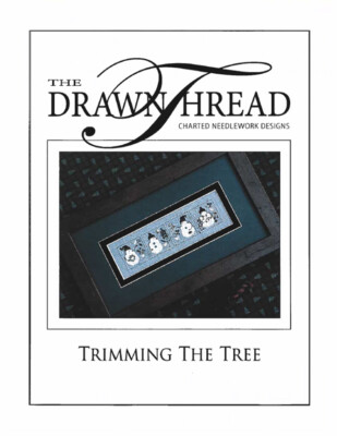 Needlework Designs  Trimming The Tree , Kreuzstichvorlage