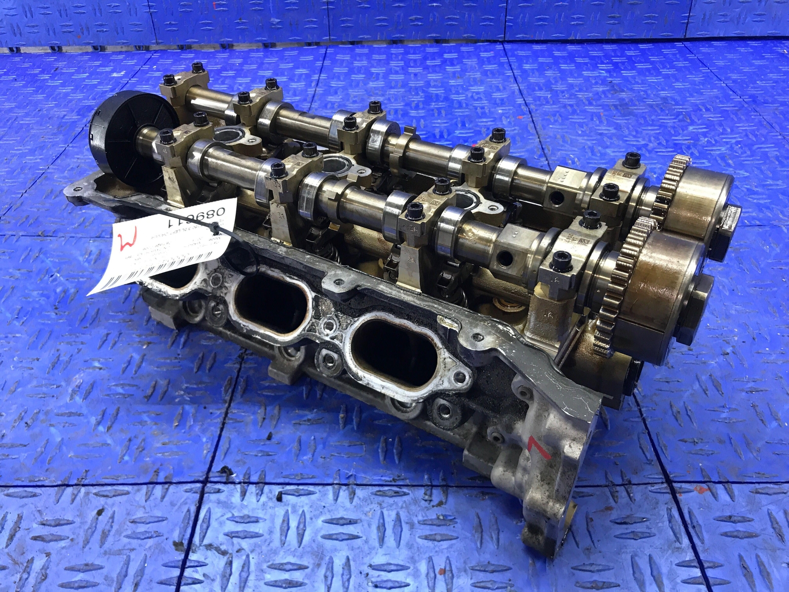 2014-2017 MASERATI GHBILI FERRARI F160 3.0L LEFT DRIVER CYLINDER HEAD *58K MILES
