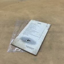 1958 Pontiac Owners Operators Guide Manual With Sleeve
