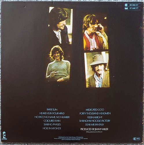 TRAFFIC – BEST OF TRAFFIC LP 33 RPM VINYL - Picture 3 of 4